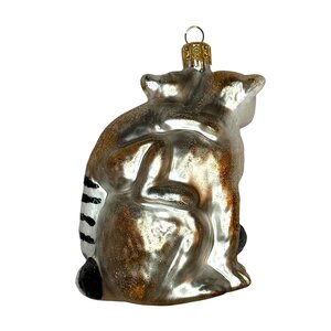 Christmas Ornament Ring-Tailed Lemurs