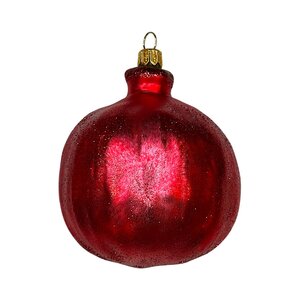 Christmas Ornament Pomegranate Whole Open