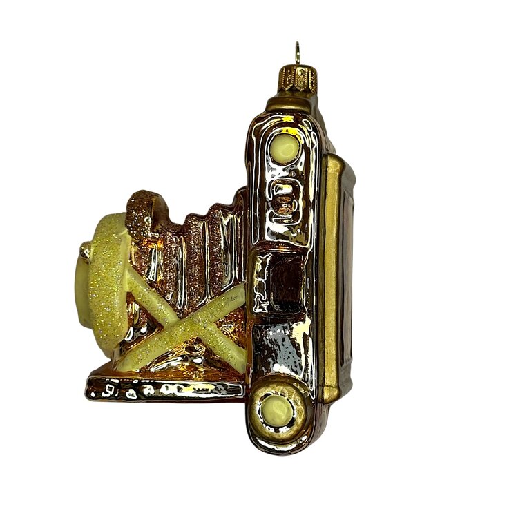Christmas Ornament Vintage Camera