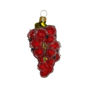 Christmas Ornament Red Currants Frosted