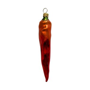 Kerstbal Rood Pepertje