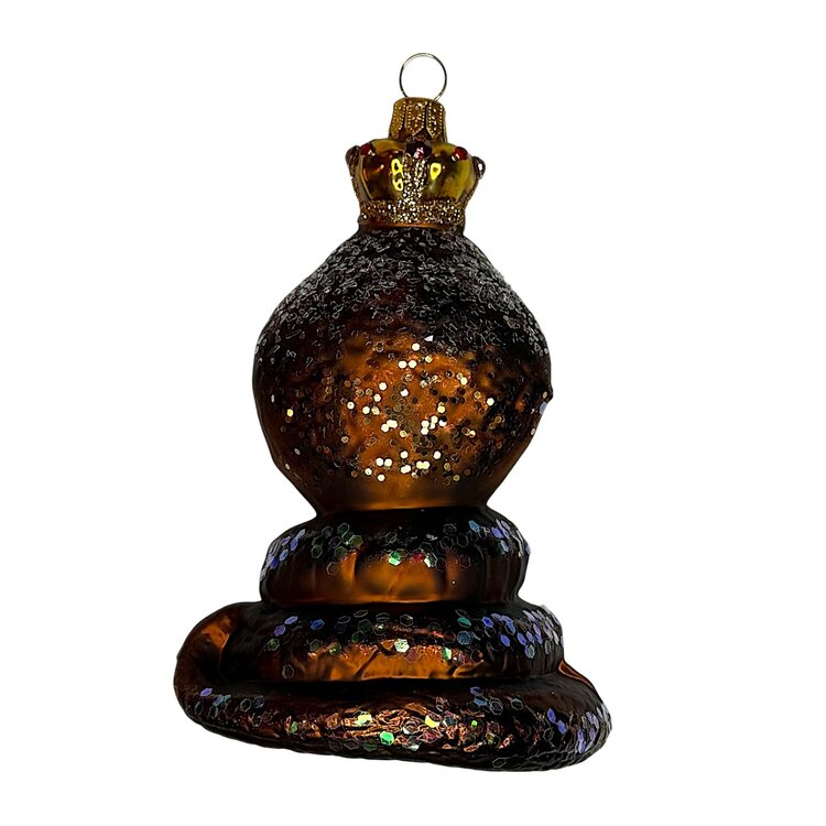Kerstbal Liggende Cobra