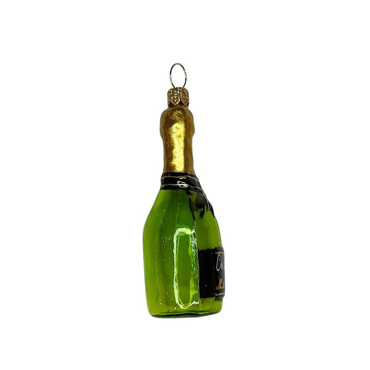 Christmas Ornament Champagne Bottle