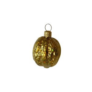 Kerstbal Walnoot Goud