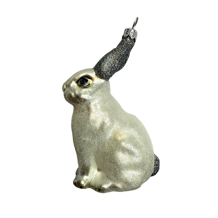 Christmas Ornament Ice Rabbit