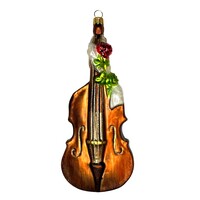Christmas Decoration Double Bass