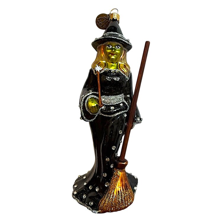Christmas Ornament Black Witch