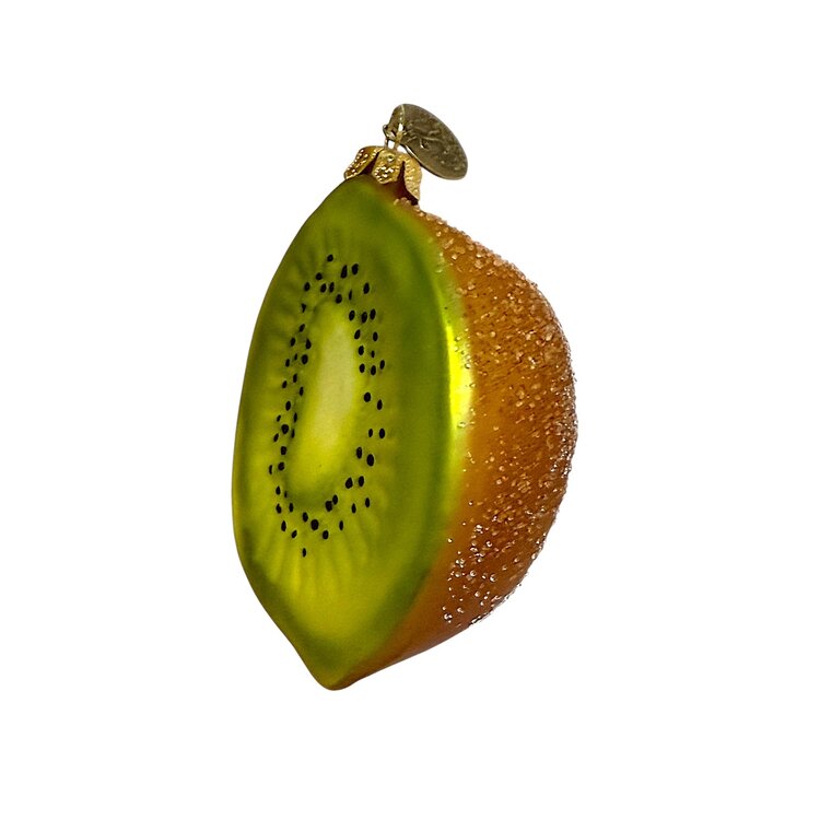 Kerstbal Kiwi Half