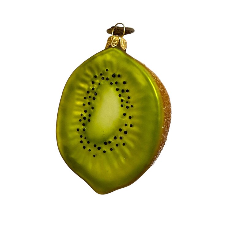 Kerstbal Kiwi Half