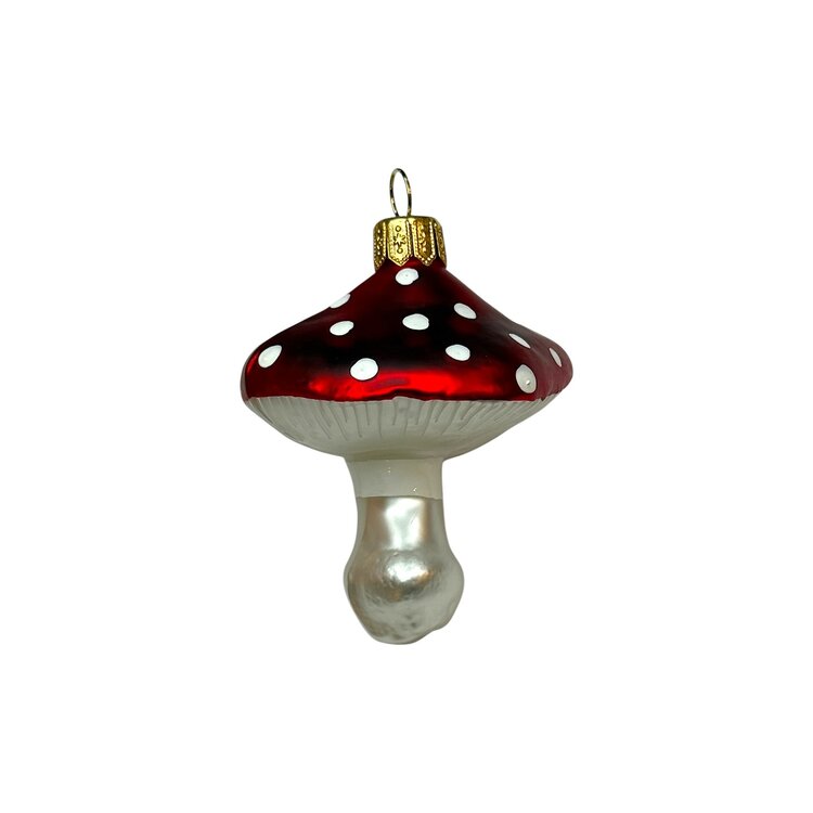 Christmas Ornament Little Mushroom Oval