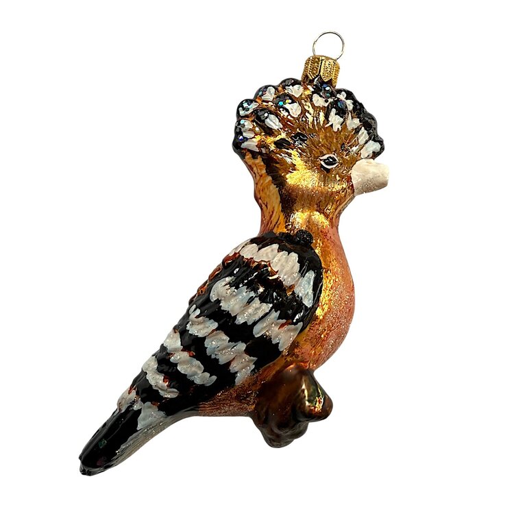 Christmas Ornament Large Hoopoe