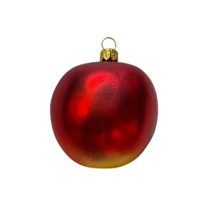 Christmas Ornament Apple Half