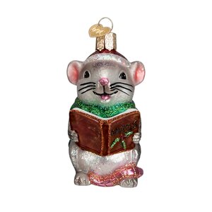 Christmas Decoration Caroling Mouse