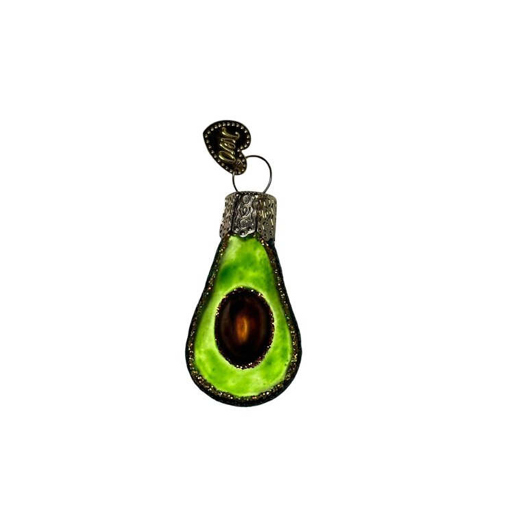 Christmas Ornament Avocado Mini