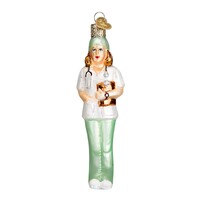 Christmas Decoration Lady Nurse