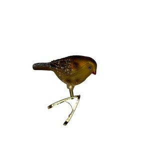 Vogelclip Vogel Klein Bruin
