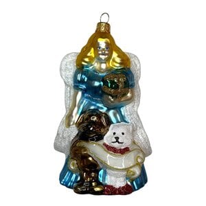 Christmas Decoration Angel with Doggies