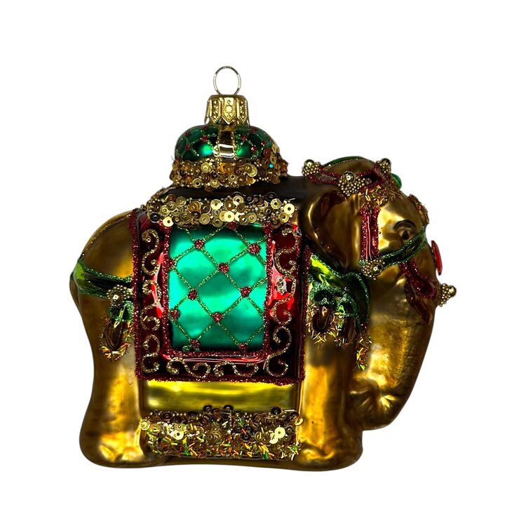 Kerstbal Indiase Olifant