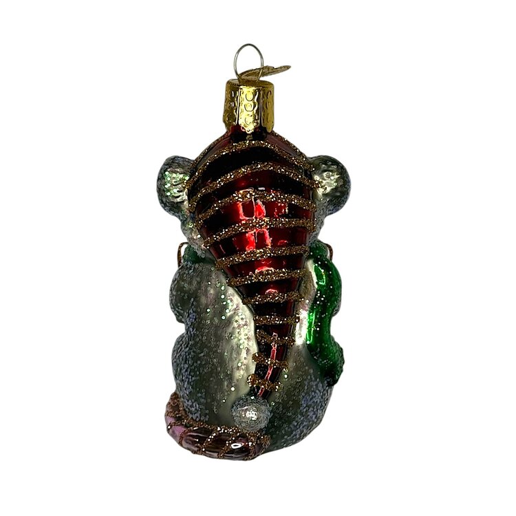 Kerstbal Zingend Muisje