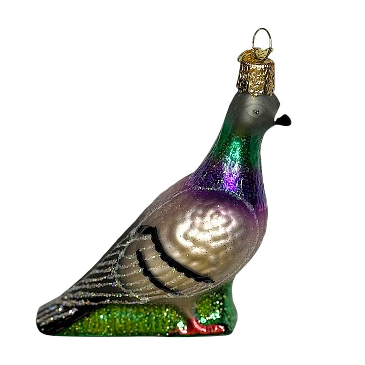 Christmas Ornament Pigeon