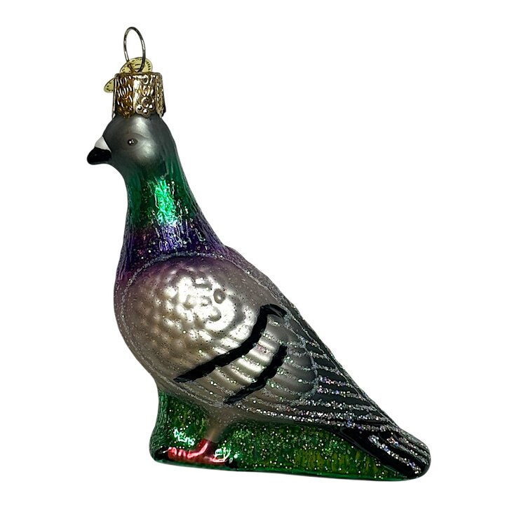Christmas Ornament Pigeon