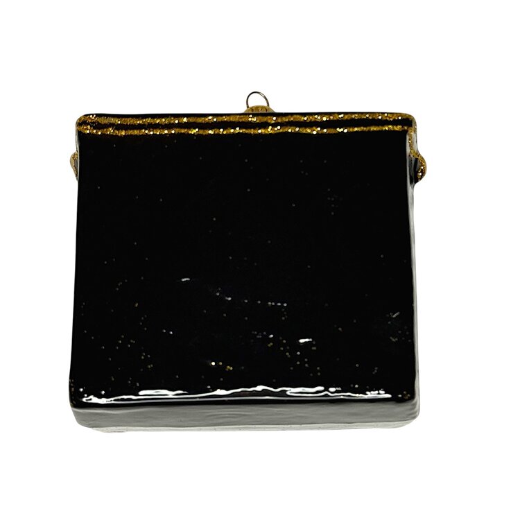 Christmas Ornament Piano Black