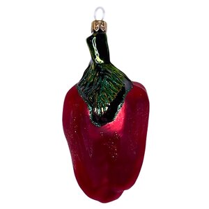 Christmas Ornament Red Bell Pepper