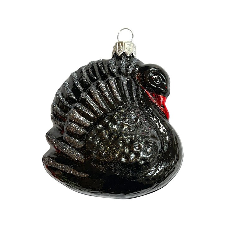 Christmas Ornament Black Swan