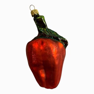 Christmas Ornament Red Bell Pepper