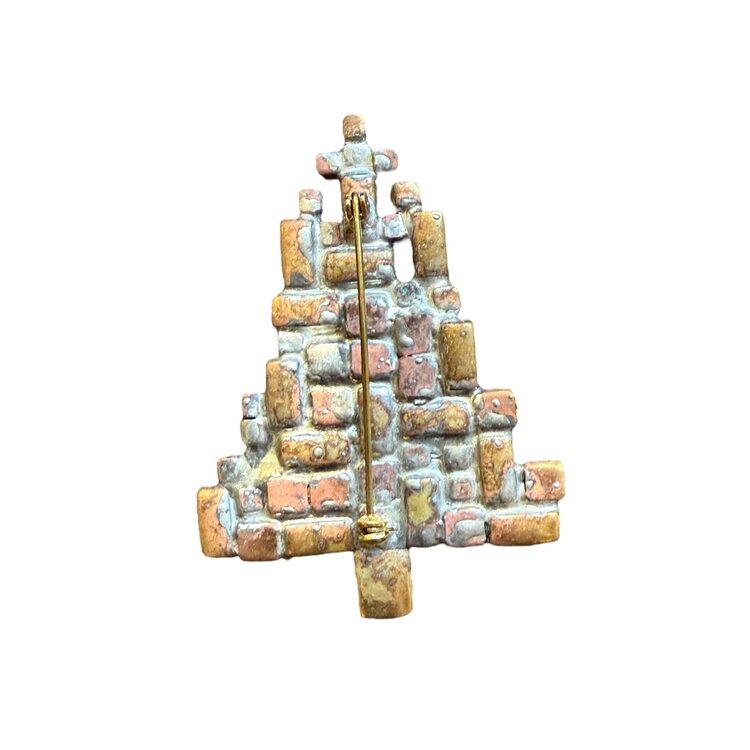 Christmas broche Art Deco