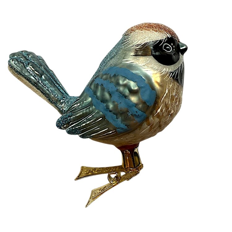 Vogelclip Blij Staartmeesje