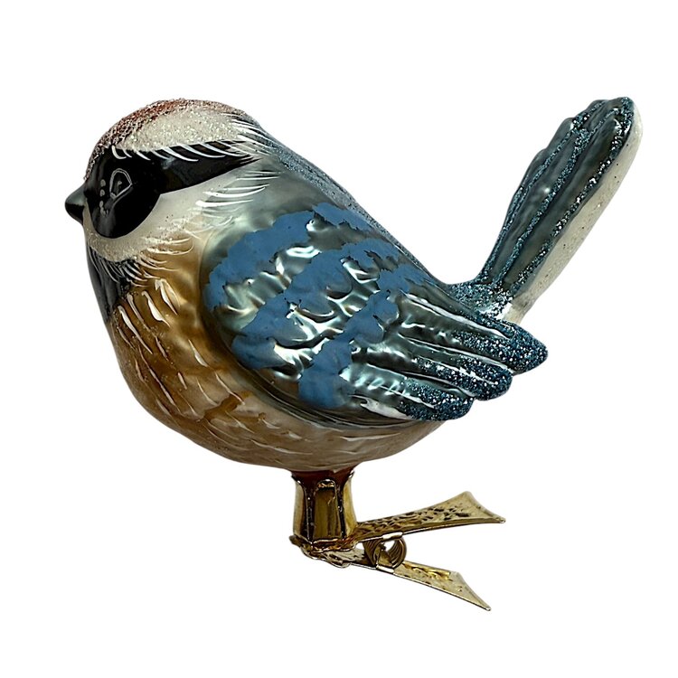 Vogelclip Blij Staartmeesje