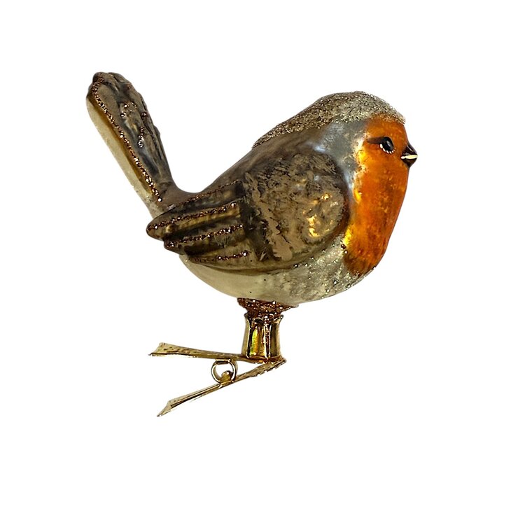 Vogelclip Blij Roodborstje