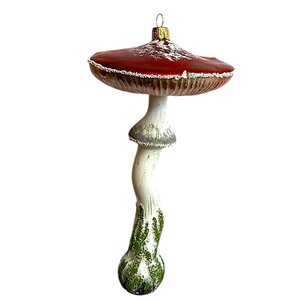 Christmas Ornament Large Red Mushroom