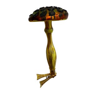 Christmas Ornament Little Mushroom Brown