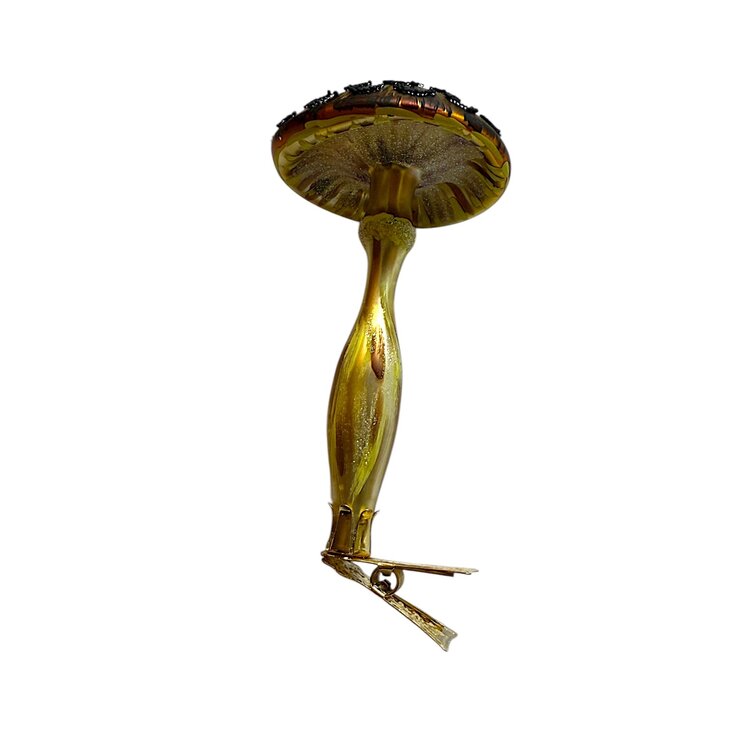 Christmas Ornament Little Mushroom Brown