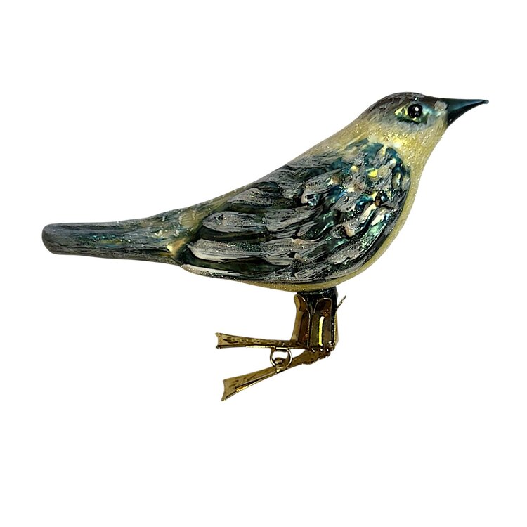 Christmas Ornament Thrush Bird