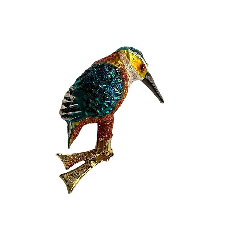 Christmas Ornament Kingfisher Little
