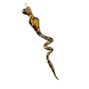 Christmas Ornament Cobra Snake