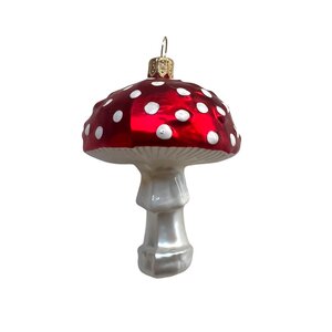 Christmas Ornament Shiny Little Mushroom