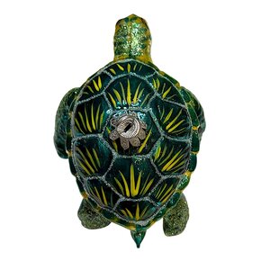 Christmas Decoration Large Turtle Green