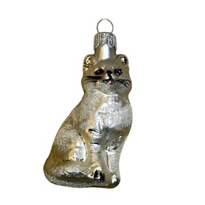 Christmas Ornament Little White Kitten