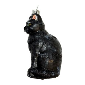 Christmas Ornament Black Tomcat