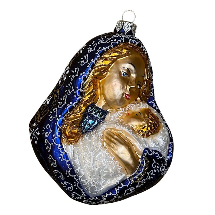 Christmas Ornament Mary with Baby Jesus