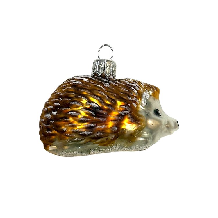 Christmas Ornament Happy Hedgehog