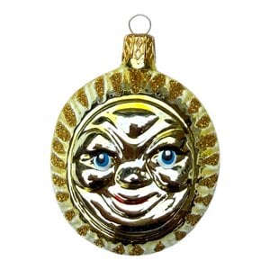 Christmas Decoration Sun Face Shiny