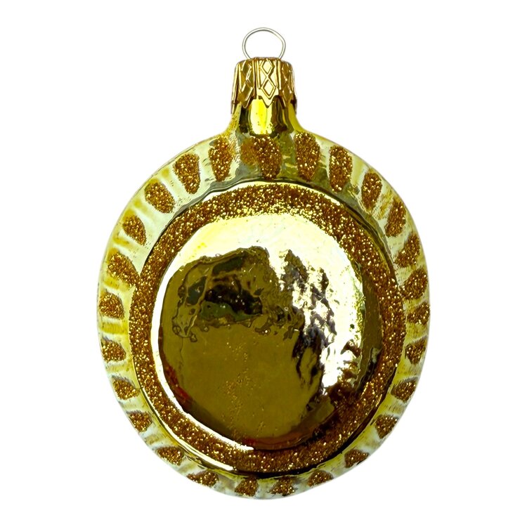 Kerstbal Zonnegezichtje Glans