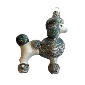 Christmas Decoration Little Grey Poodle