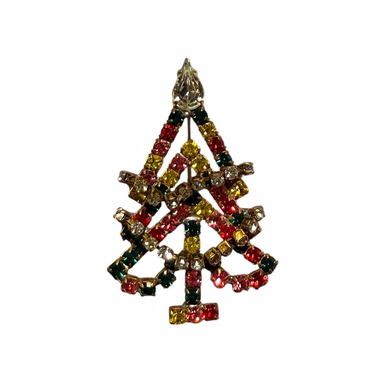 Kerstbroche Kerstboompje Guirlande