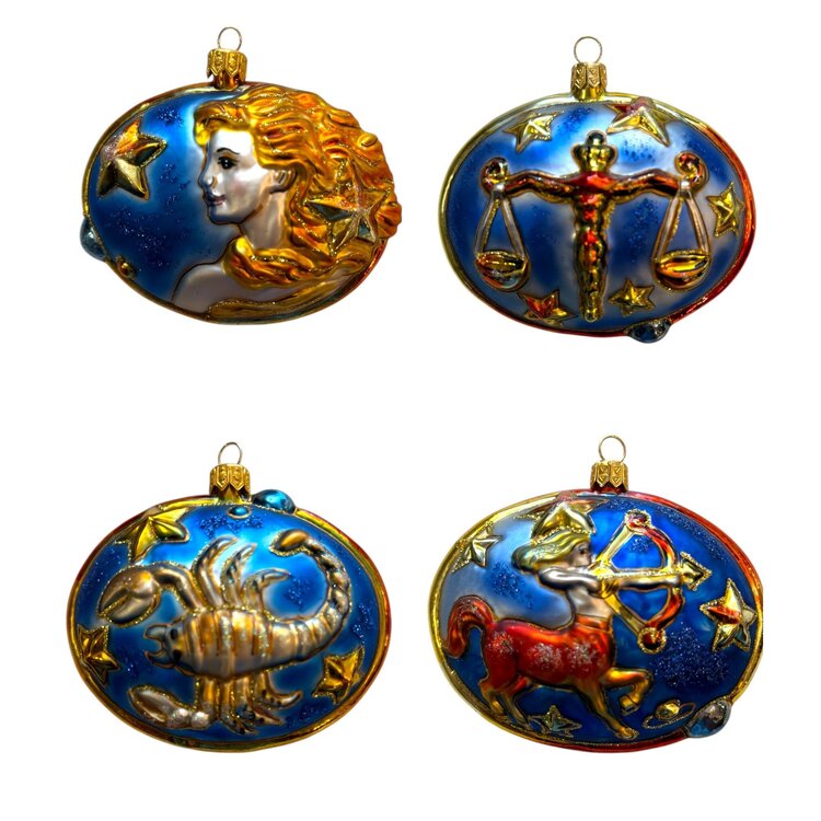 Christmas Ornament Zodiac Capricorn